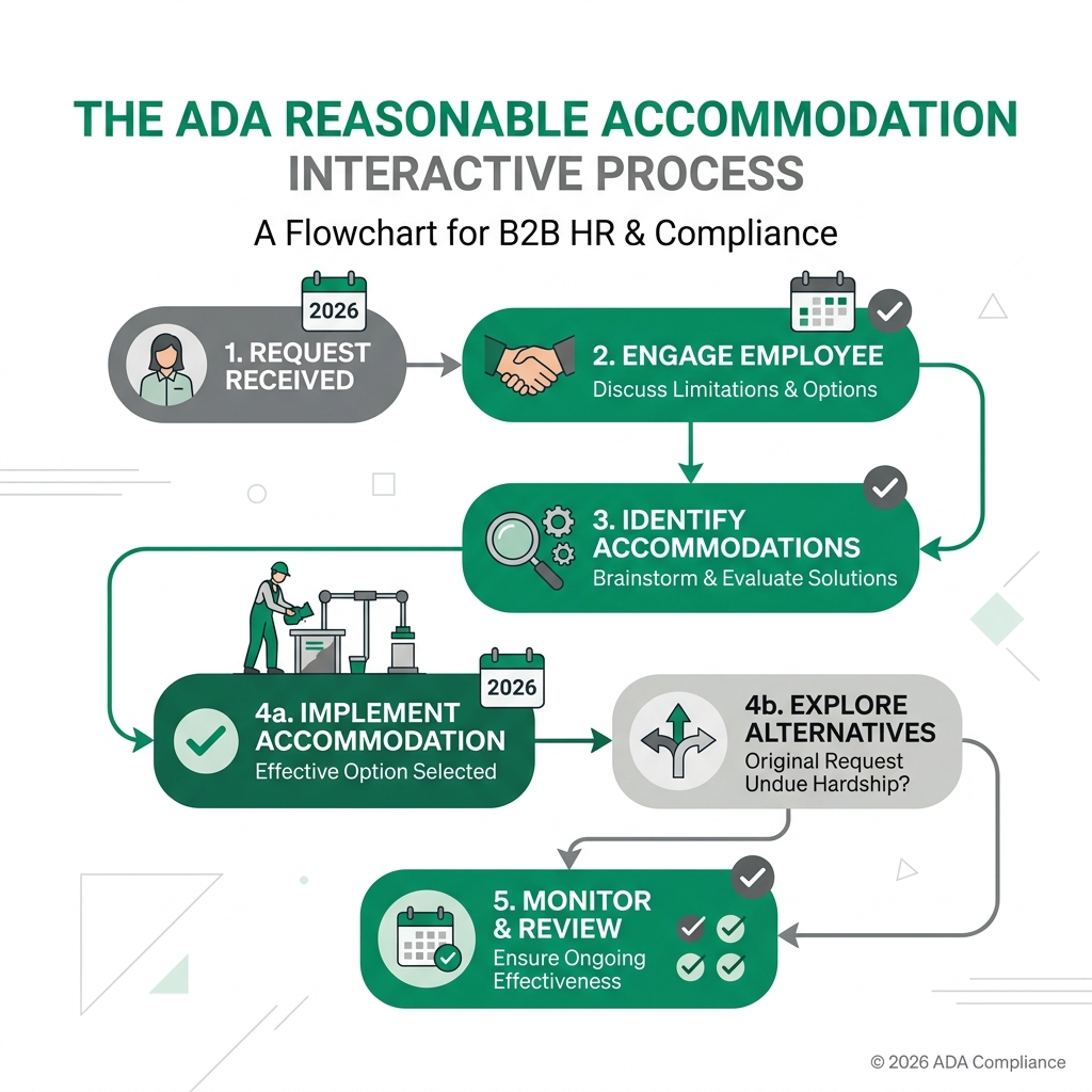 ADA Interactive Process Flowchart: Step-by-Step Guide for HR (2026)
